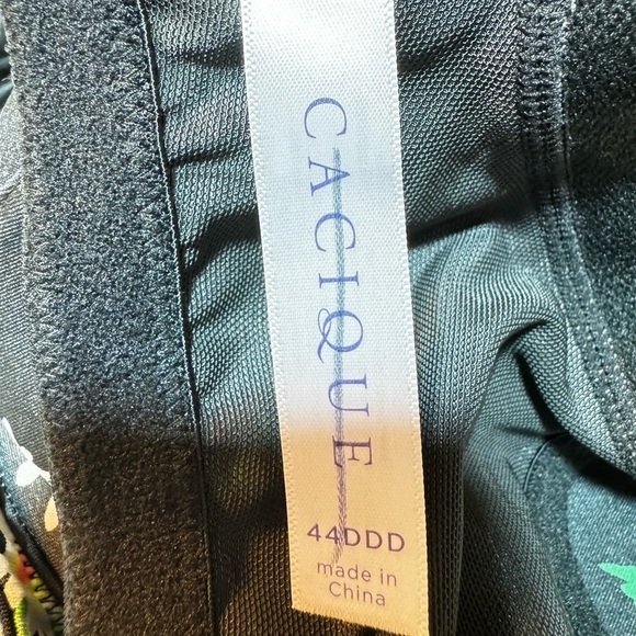 Cacique Scoop Balconette Daisy Print Bra - Picture 8 of 9